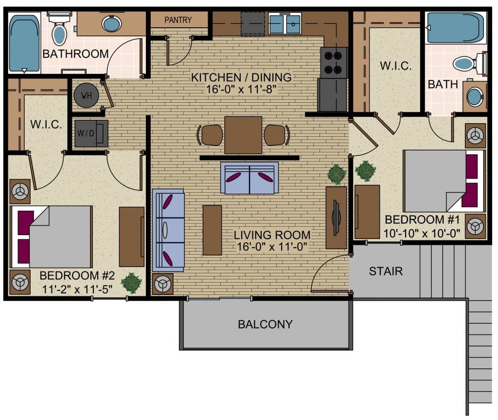 Crestwood Apartments Meadows Properties